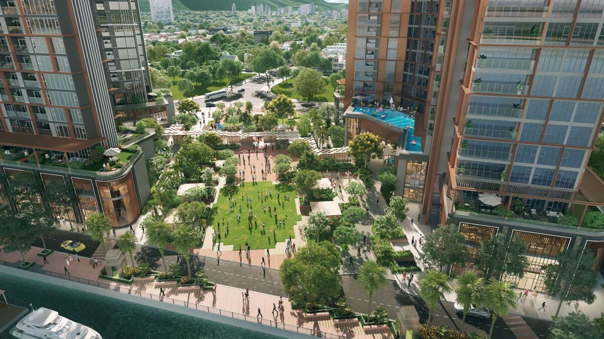 Phối cảnh khu vực