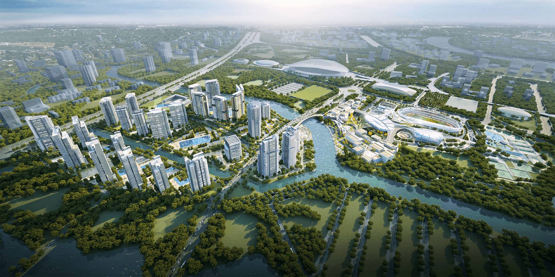 Phối cảnh tổng thể dự án